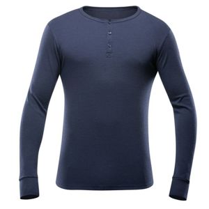 Pánske triko Devold Nature Man Button Shirt 148-247 284 L
